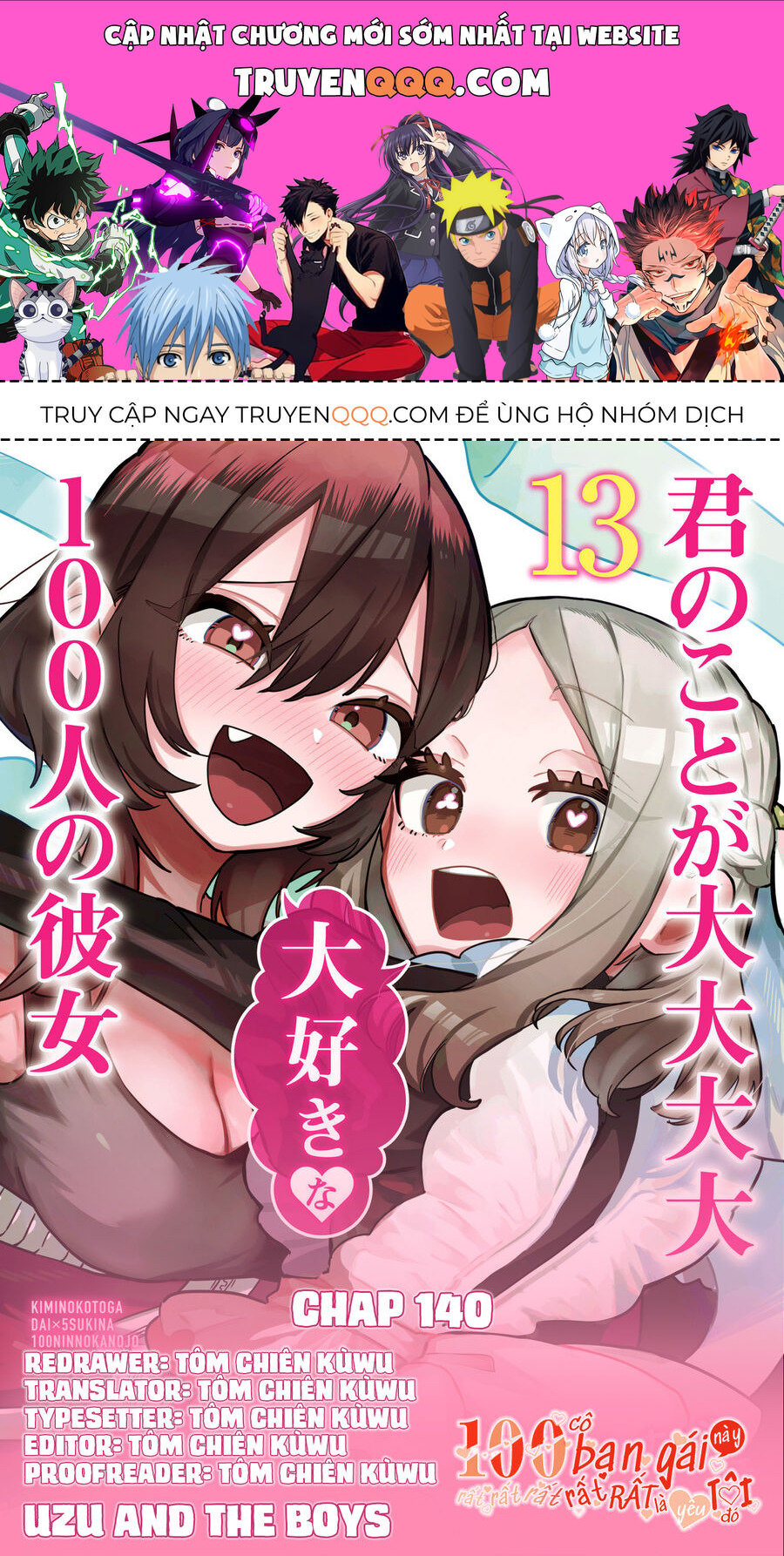 100 Cô Bạn Gái Này Rất, Rất, Rất, Rất, Rất Là Yêu Tôi Đó Chapter 140 - Trang 2