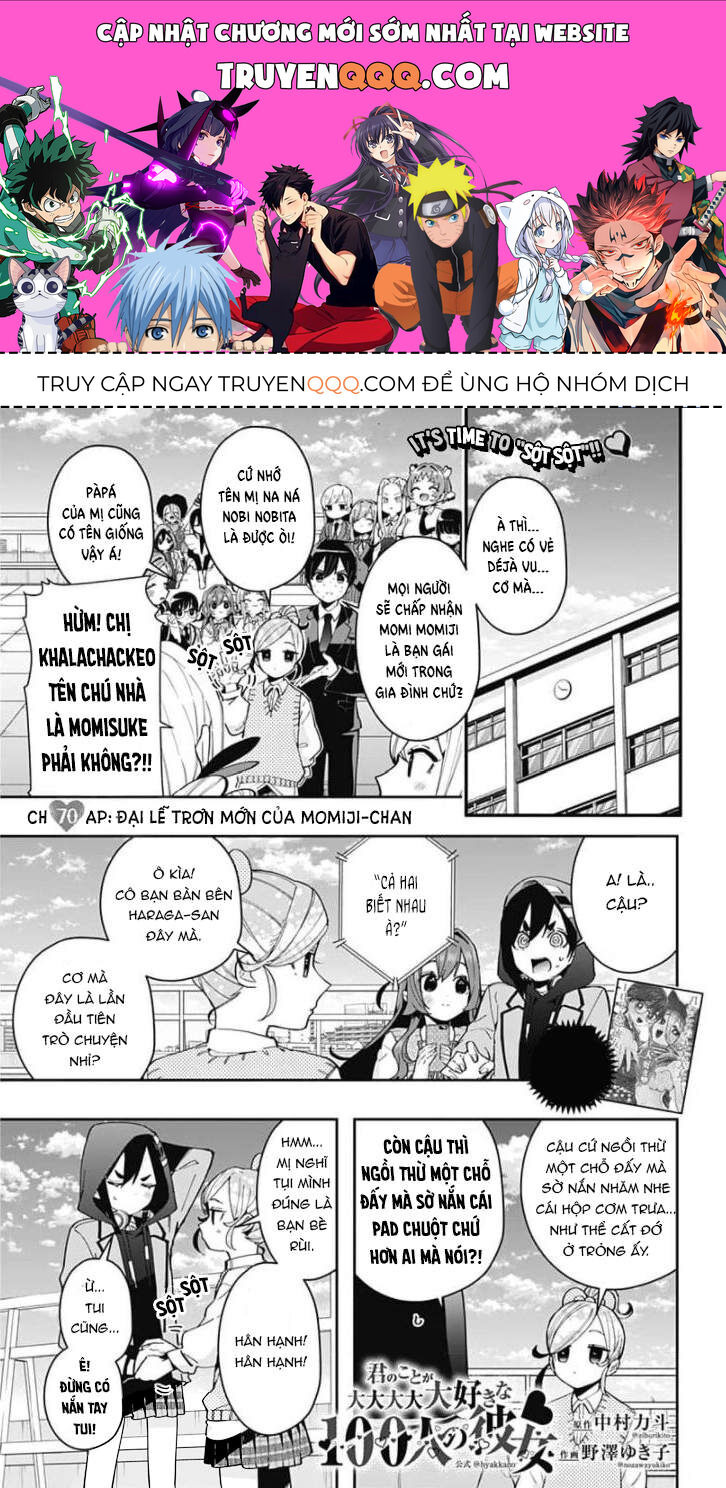 100 Cô Bạn Gái Này Rất, Rất, Rất, Rất, Rất Là Yêu Tôi Đó Chapter 70 - Trang 2