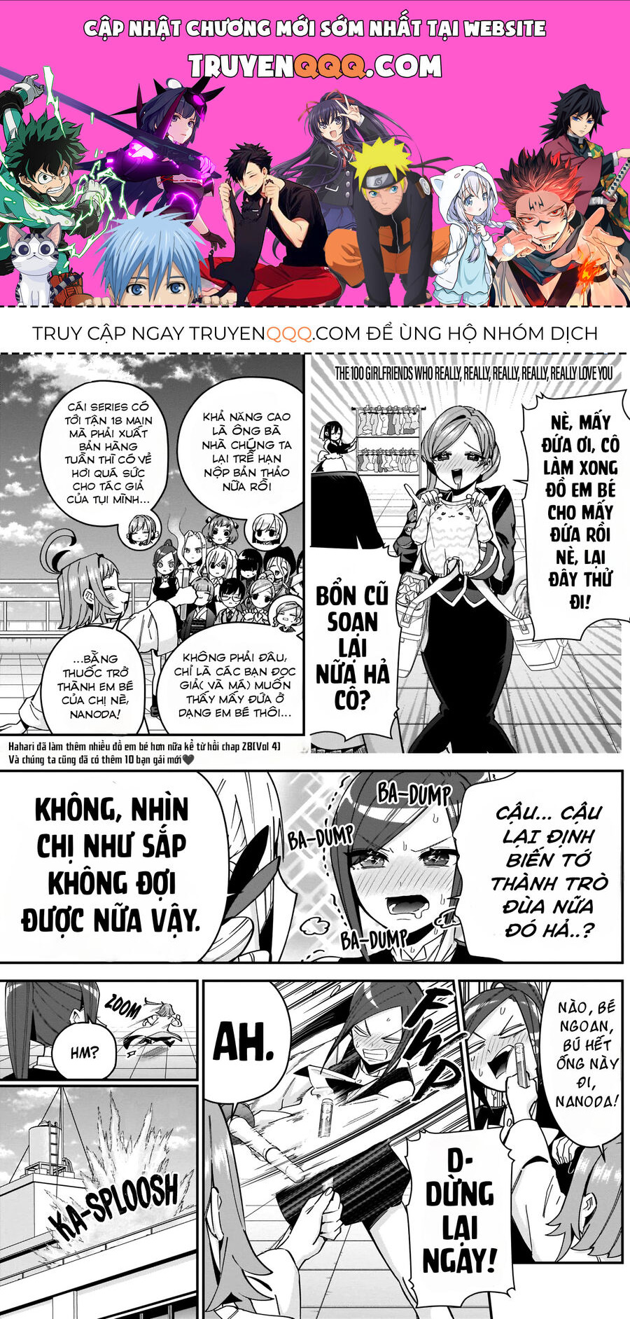 100 Cô Bạn Gái Này Rất, Rất, Rất, Rất, Rất Là Yêu Tôi Đó Chapter 84 - Trang 2