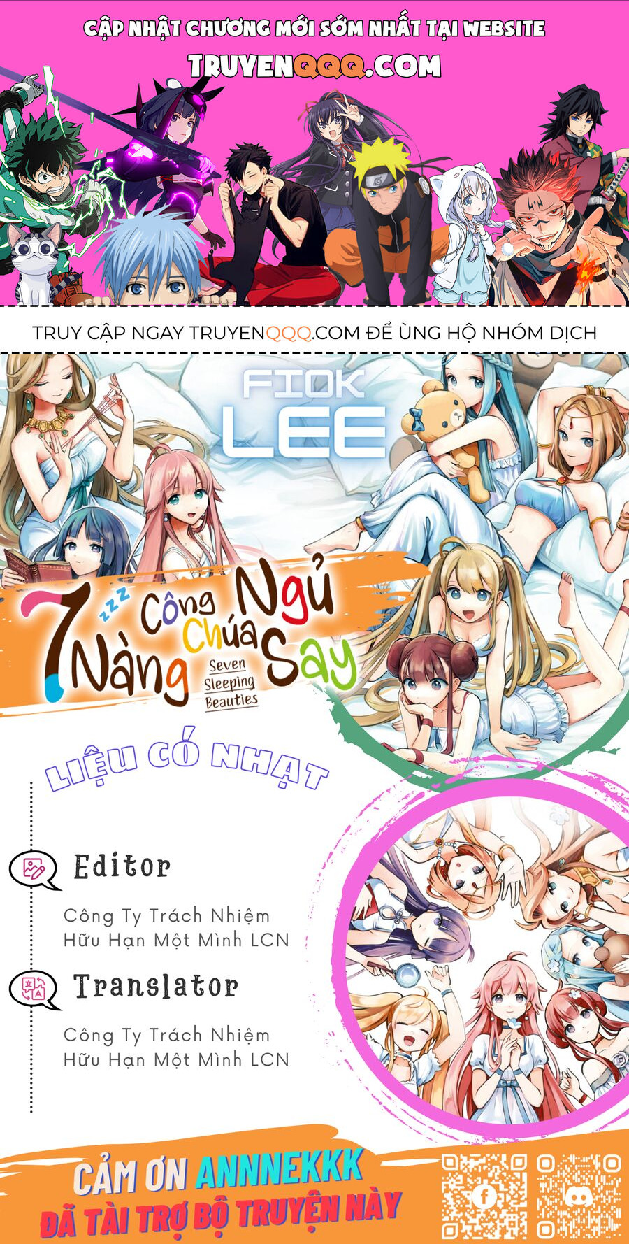 7 Nàng Công Chúa Ngủ Say Chapter 36 - Trang 2