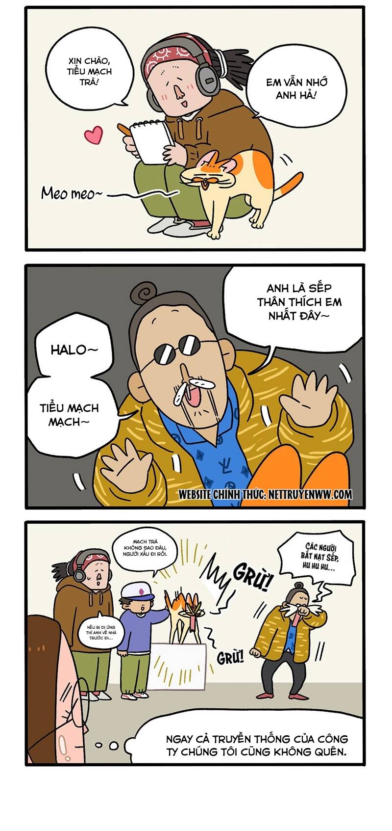 A Mãn Và Mạch Trà Chapter 63.1 - Trang 2