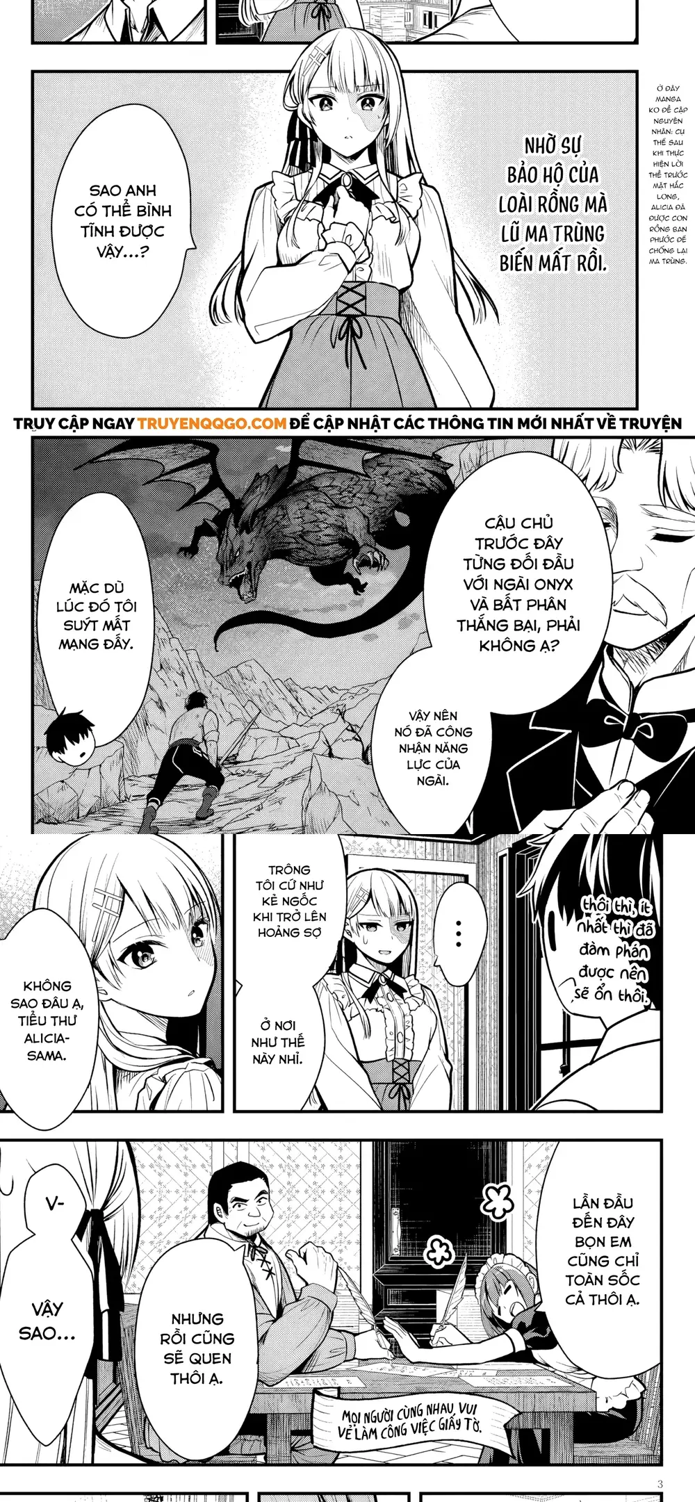 Ác Nữ Làm Dâu Trong Gia Đình Quý Tộc Nơi Biên Ải Lại Là Một Cô Vợ Thiên Tài? Chapter 3 - Trang 2