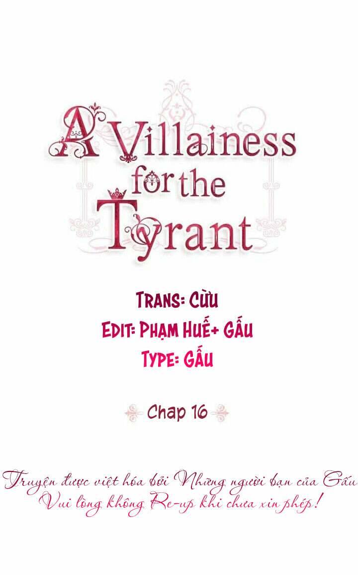 Ác Nữ Xứng Đôi Với Bạo Chúa Chapter 16 - Trang 2