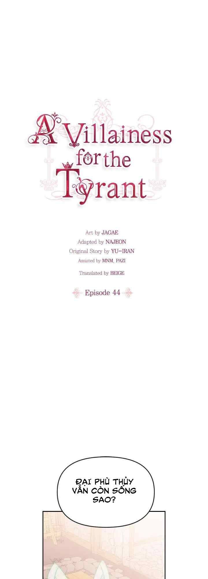 Ác Nữ Xứng Đôi Với Bạo Chúa Chapter 44 - Trang 2