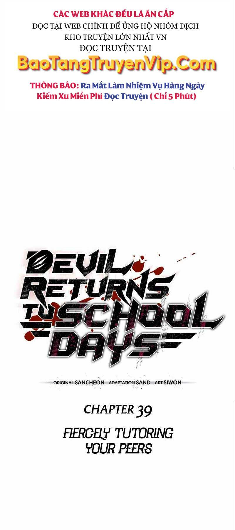 Ác Quỷ Trở Lại Học Đường Chapter 39 - Trang 2