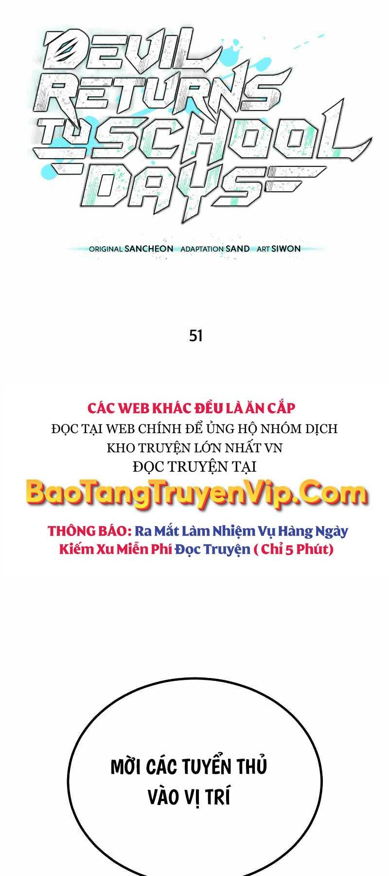 Ác Quỷ Trở Lại Học Đường Chapter 51 - Trang 2