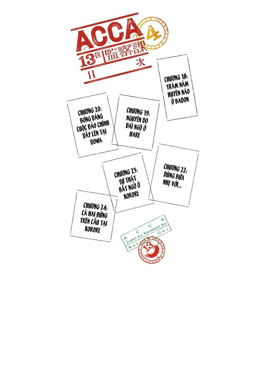 Acca – Cục Thanh Tra 13 Bang Chapter 18 - Trang 2