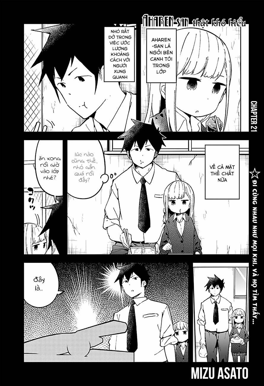 Aharen-San Wa Hakarenai Chapter 21 - Trang 2