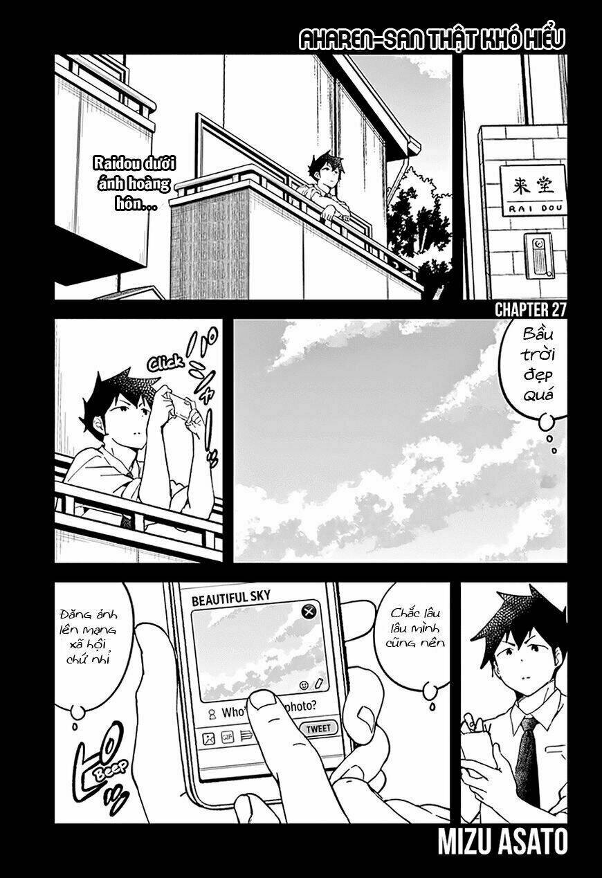 Aharen-San Wa Hakarenai Chapter 27 - Trang 2