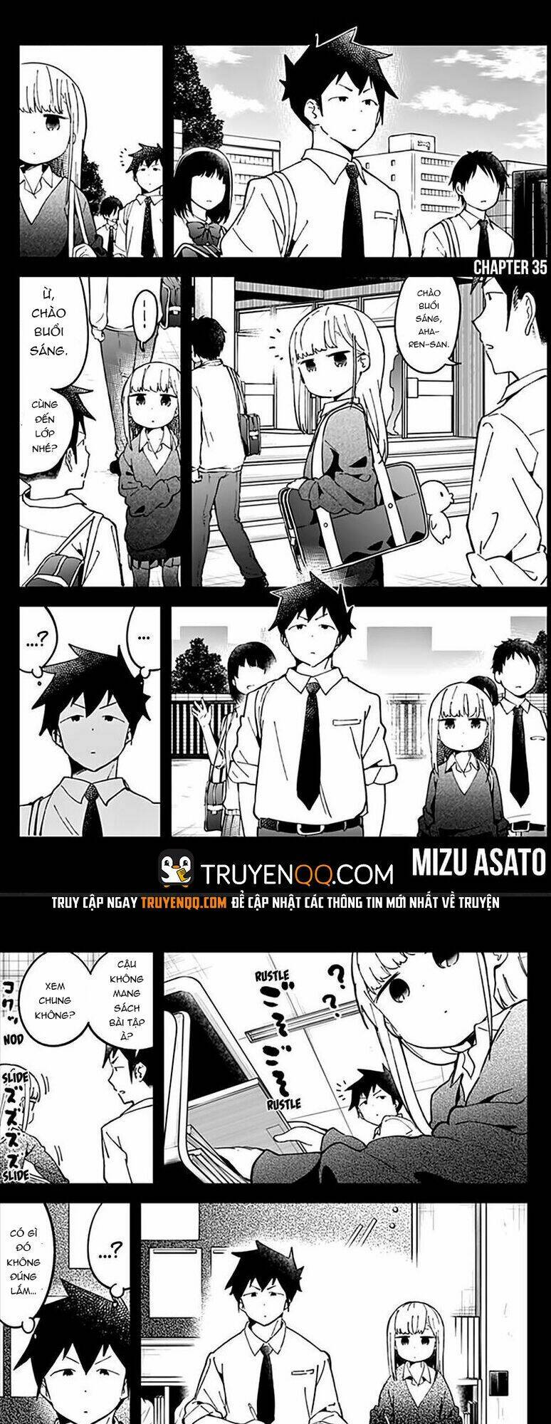 Aharen-San Wa Hakarenai Chapter 35 - Trang 2