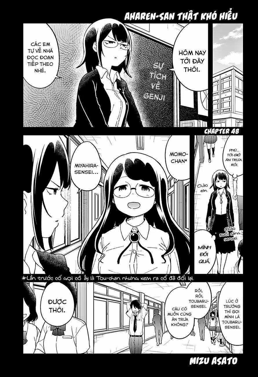 Aharen-San Wa Hakarenai Chapter 48 - Trang 2