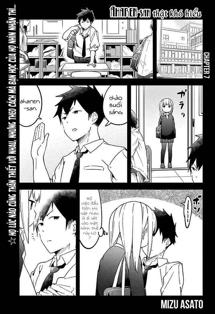 Aharen-San Wa Hakarenai Chapter 7 - Trang 2