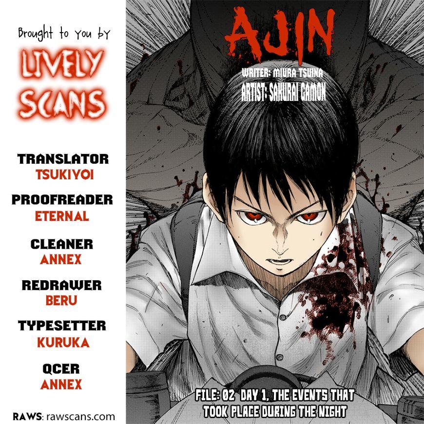 Ajin Chapter 2 - Trang 2