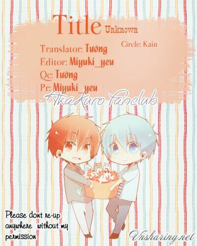 Akakuro S-Doujinshi Chapter 14 - Trang 2