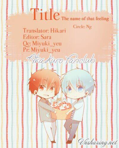 Akakuro S-Doujinshi Chapter 6 - Trang 2