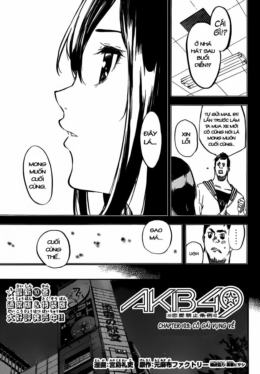 Akb49 – Renai Kinshi Jourei Chapter 103 - Trang 2
