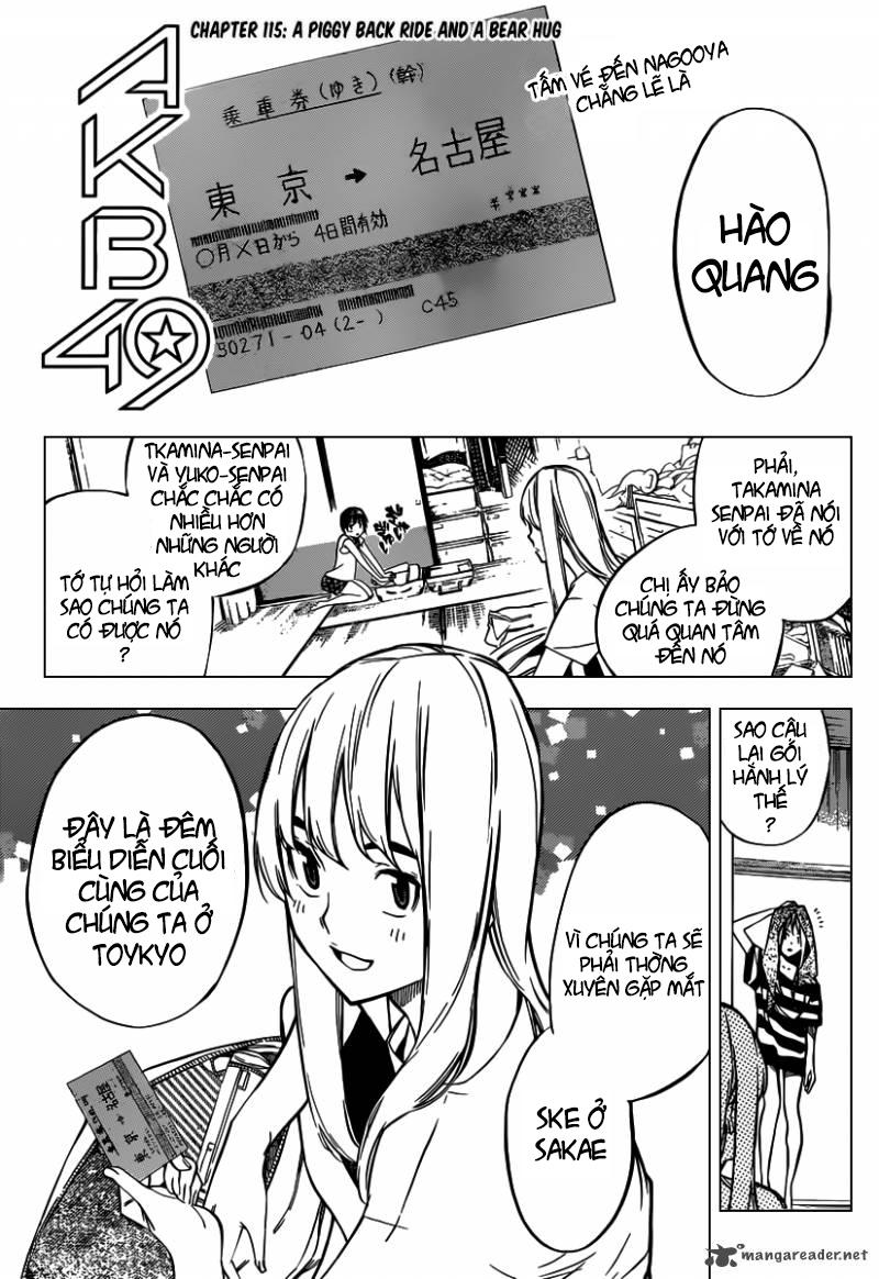 Akb49 – Renai Kinshi Jourei Chapter 115 - Trang 2