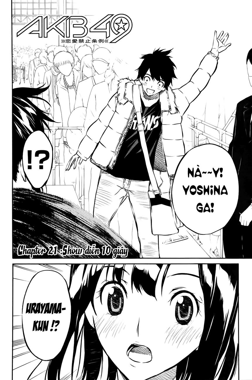 Akb49 – Renai Kinshi Jourei Chapter 21 - Trang 2