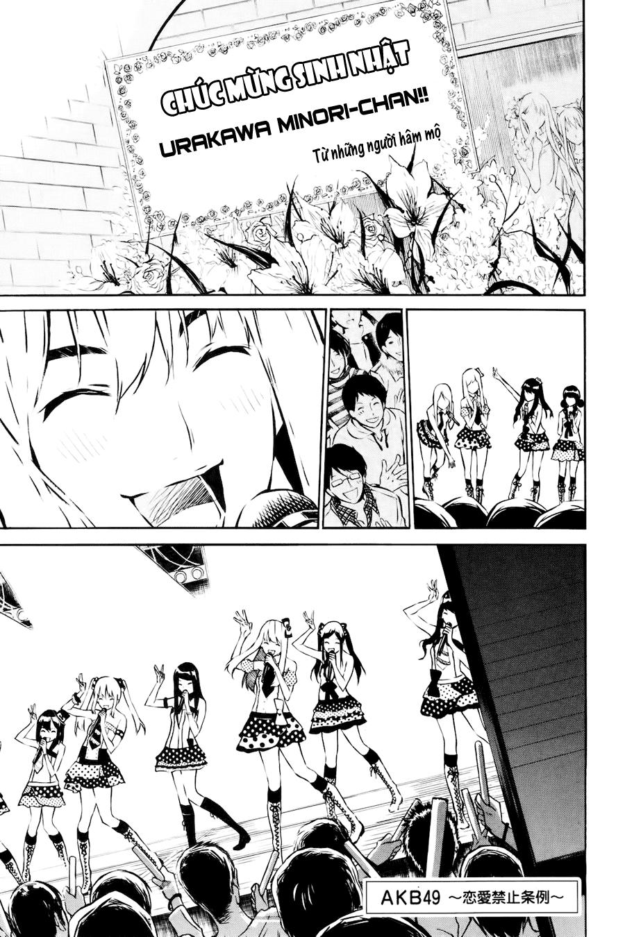 Akb49 – Renai Kinshi Jourei Chapter 23 - Trang 2