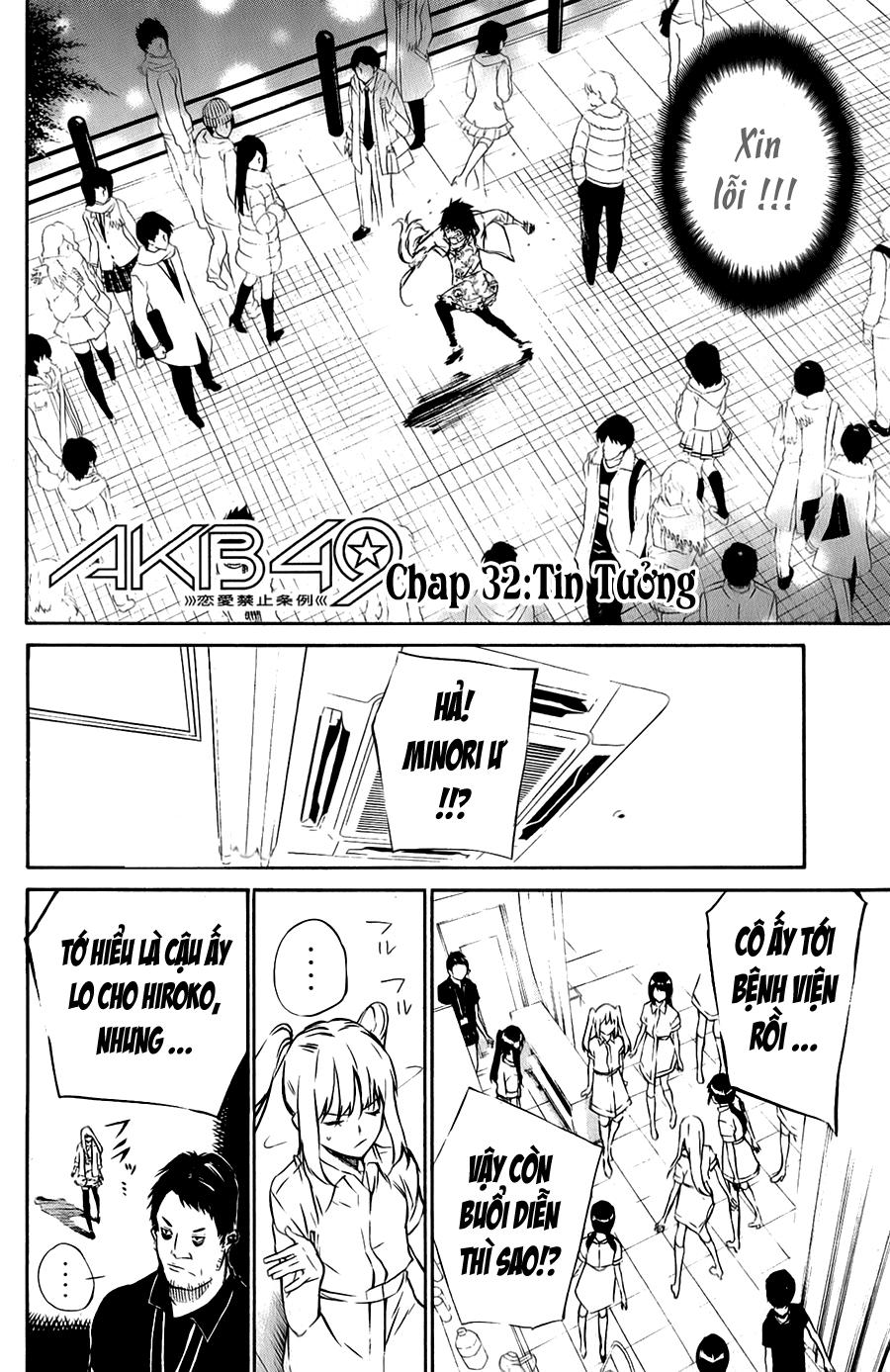 Akb49 – Renai Kinshi Jourei Chapter 32 - Trang 2