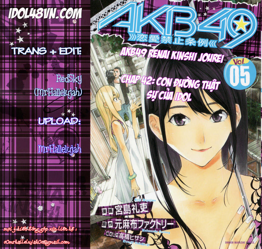 Akb49 – Renai Kinshi Jourei Chapter 42 - Trang 2