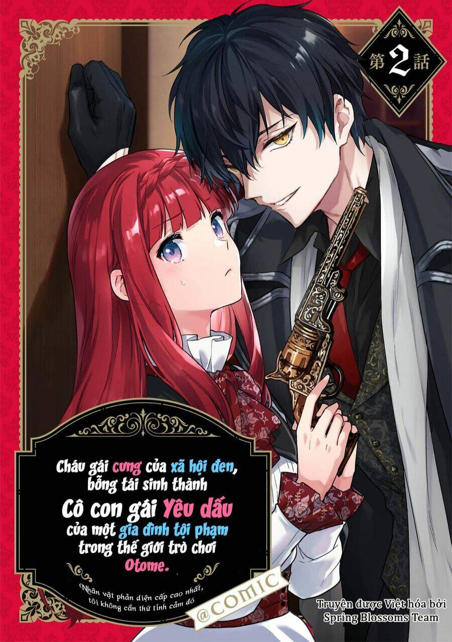 Akutou Ikka No Mana Musume, Tensei Saki Mo Otome Game No Gokudou Reijou Deshita. – Saijoukyuu Rank No Akuyaku-Sama, Sono Dekiai Wa Fuyou Desu! Chapter 2 - Trang 2