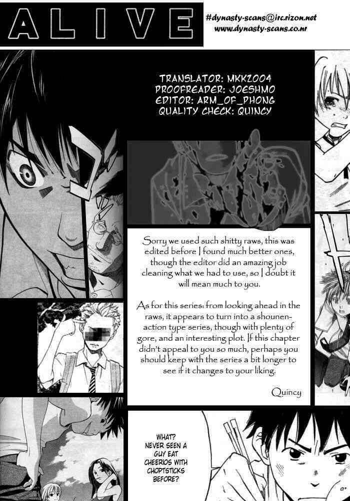 Alive – The Final Evolution Chapter 1 - Trang 2