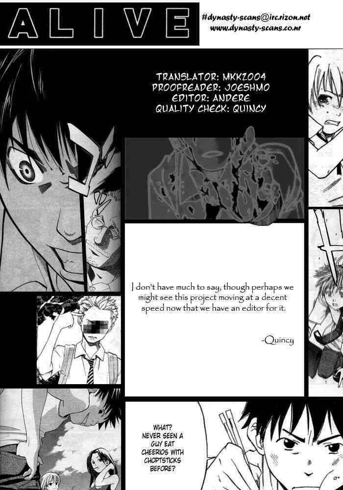 Alive – The Final Evolution Chapter 4 - Trang 2