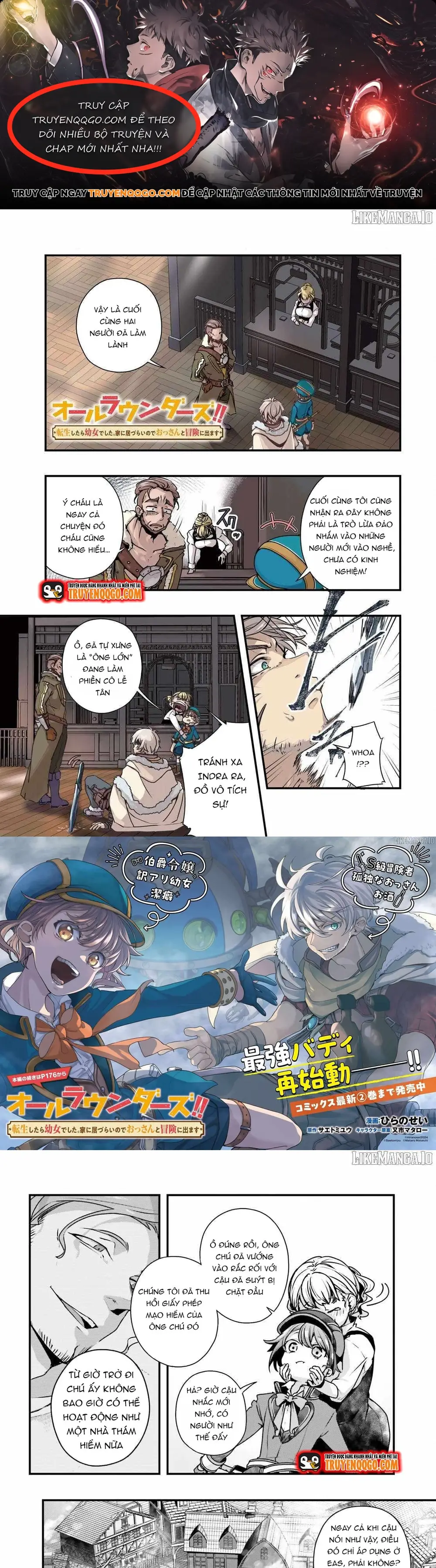 All Rounders!! Tensei Shitara Youjo Deshita. Ie Ni Izurai No De Ossan To Bouken Ni Demasu Chapter 10 - Trang 2