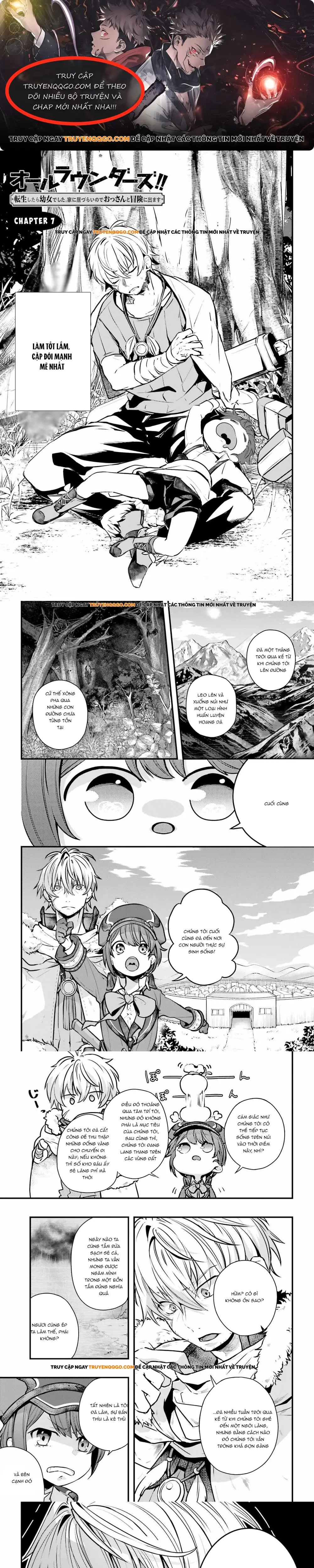 All Rounders!! Tensei Shitara Youjo Deshita. Ie Ni Izurai No De Ossan To Bouken Ni Demasu Chapter 7 - Trang 2