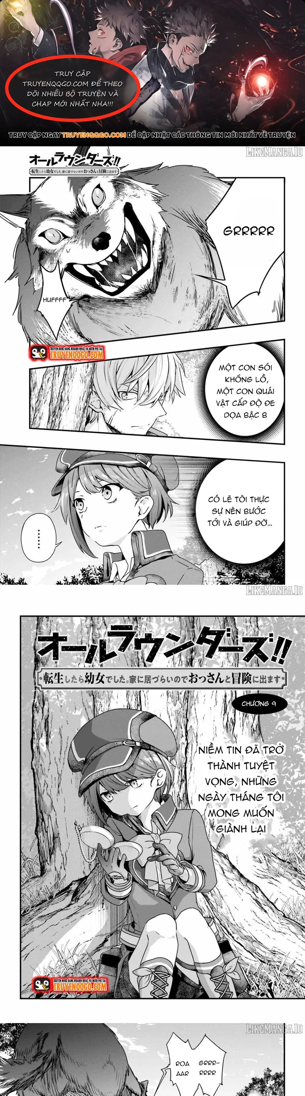 All Rounders!! Tensei Shitara Youjo Deshita. Ie Ni Izurai No De Ossan To Bouken Ni Demasu Chapter 9 - Trang 2