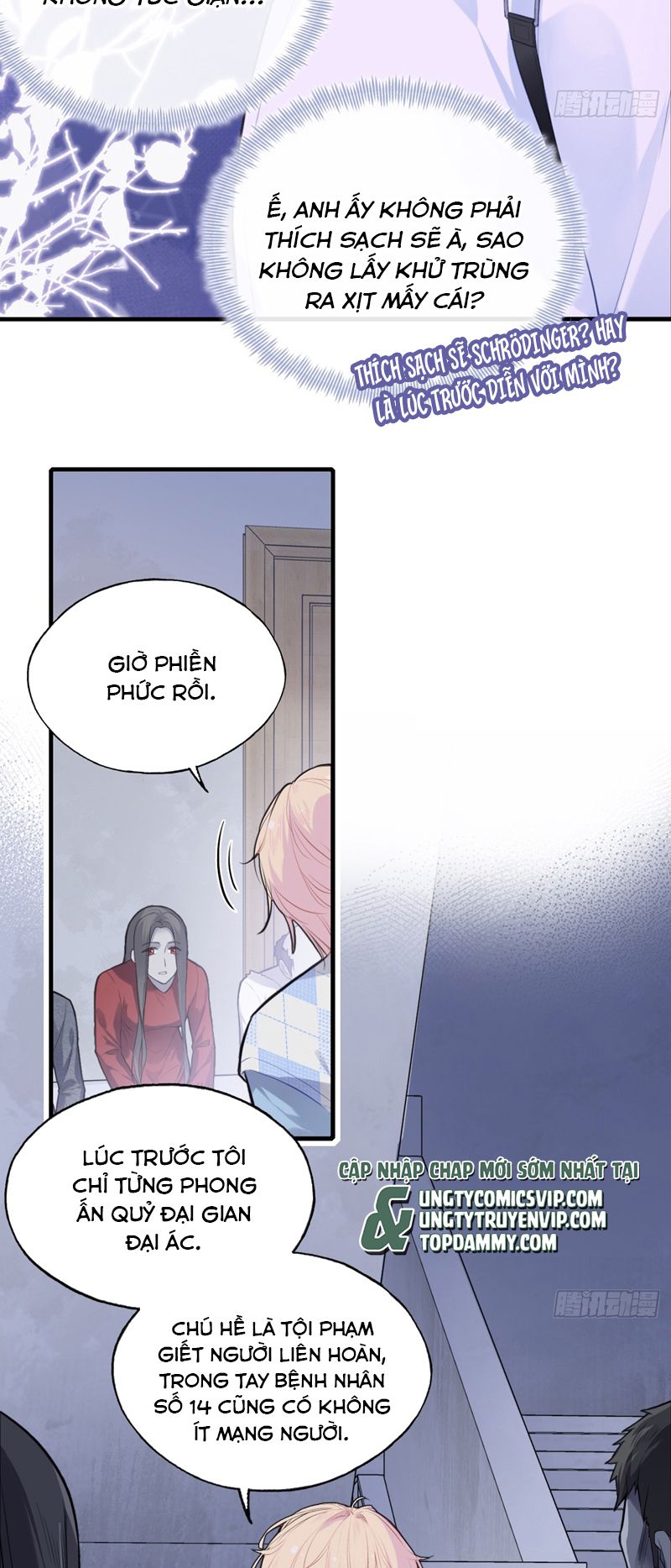 Anh Ấy Chưa Từng Rơi Xuống Chapter 54 - Trang 2