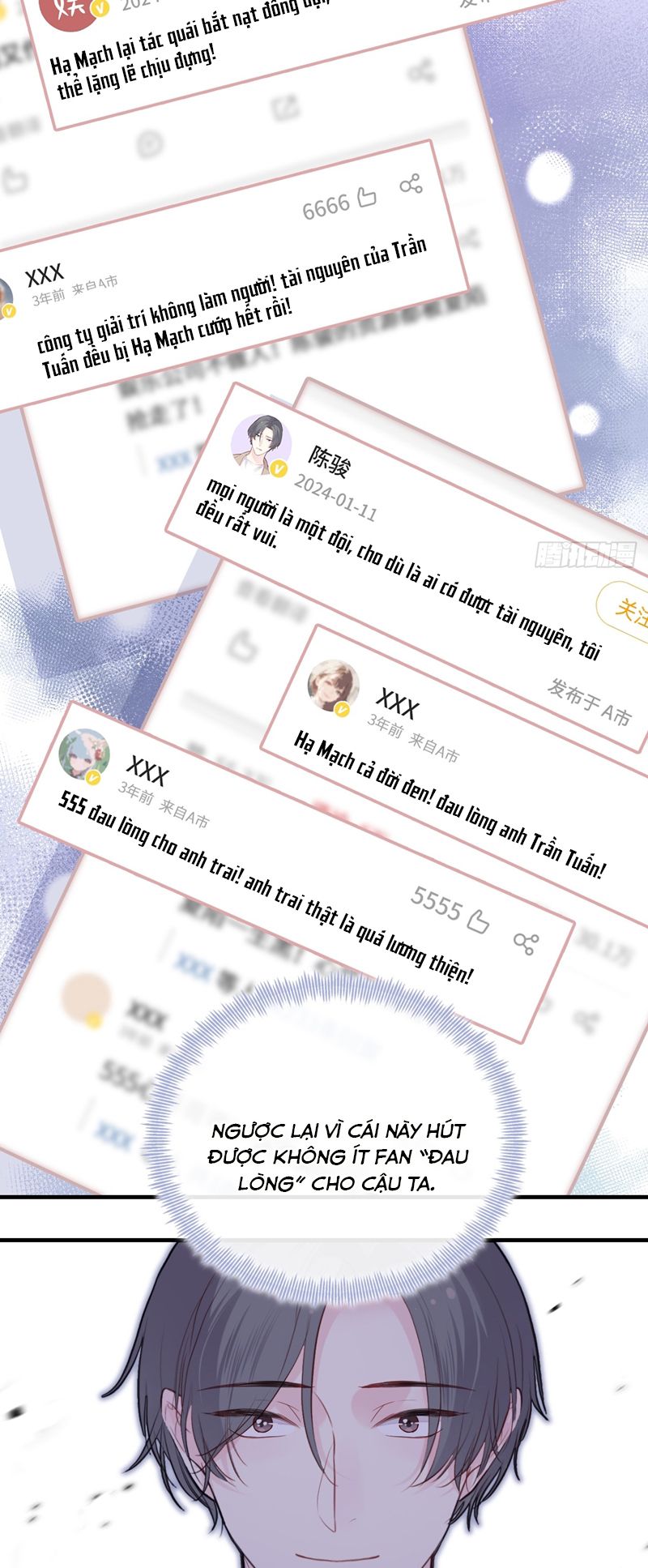 Anh Ấy Chưa Từng Rơi Xuống Chapter 58 - Trang 2