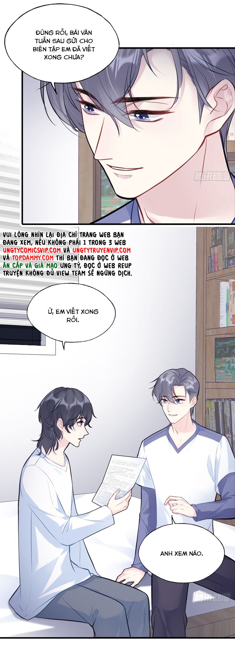 Anh Ấy Chưa Từng Rơi Xuống Chapter 77 - Trang 2