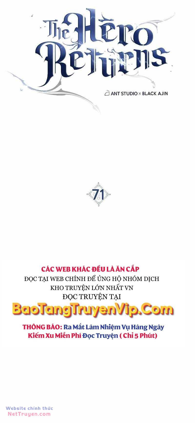 Anh Hùng Trở Lại Chapter 71 - Trang 2