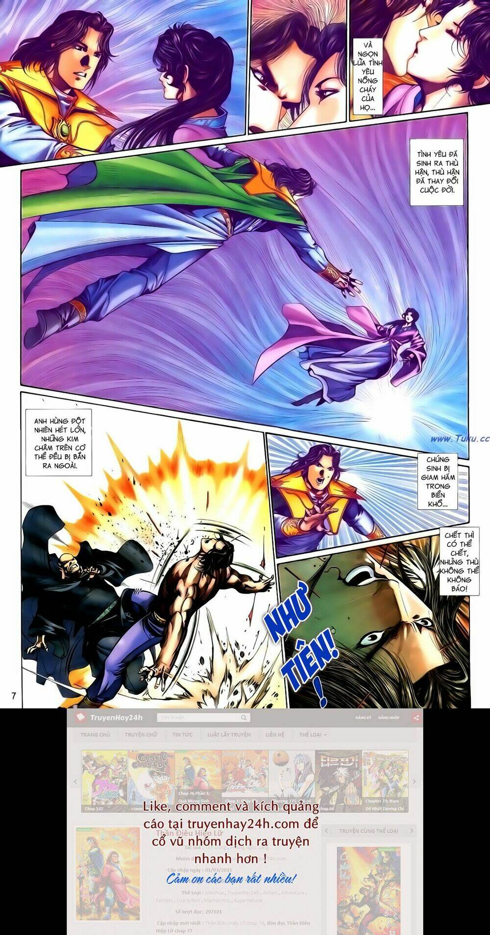 Anh Hùng Vô Lệ Chapter 122 - Trang 2