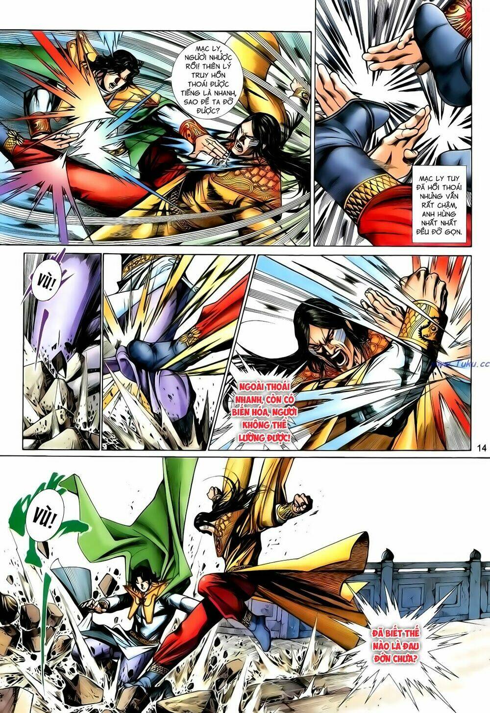 Anh Hùng Vô Lệ Chapter 126 - Trang 2