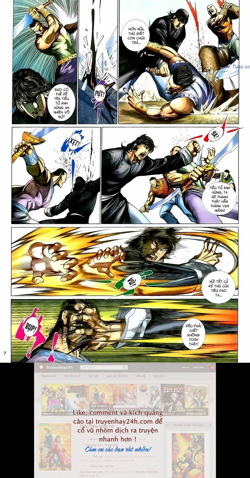 Anh Hùng Vô Lệ Chapter 129 - Trang 2