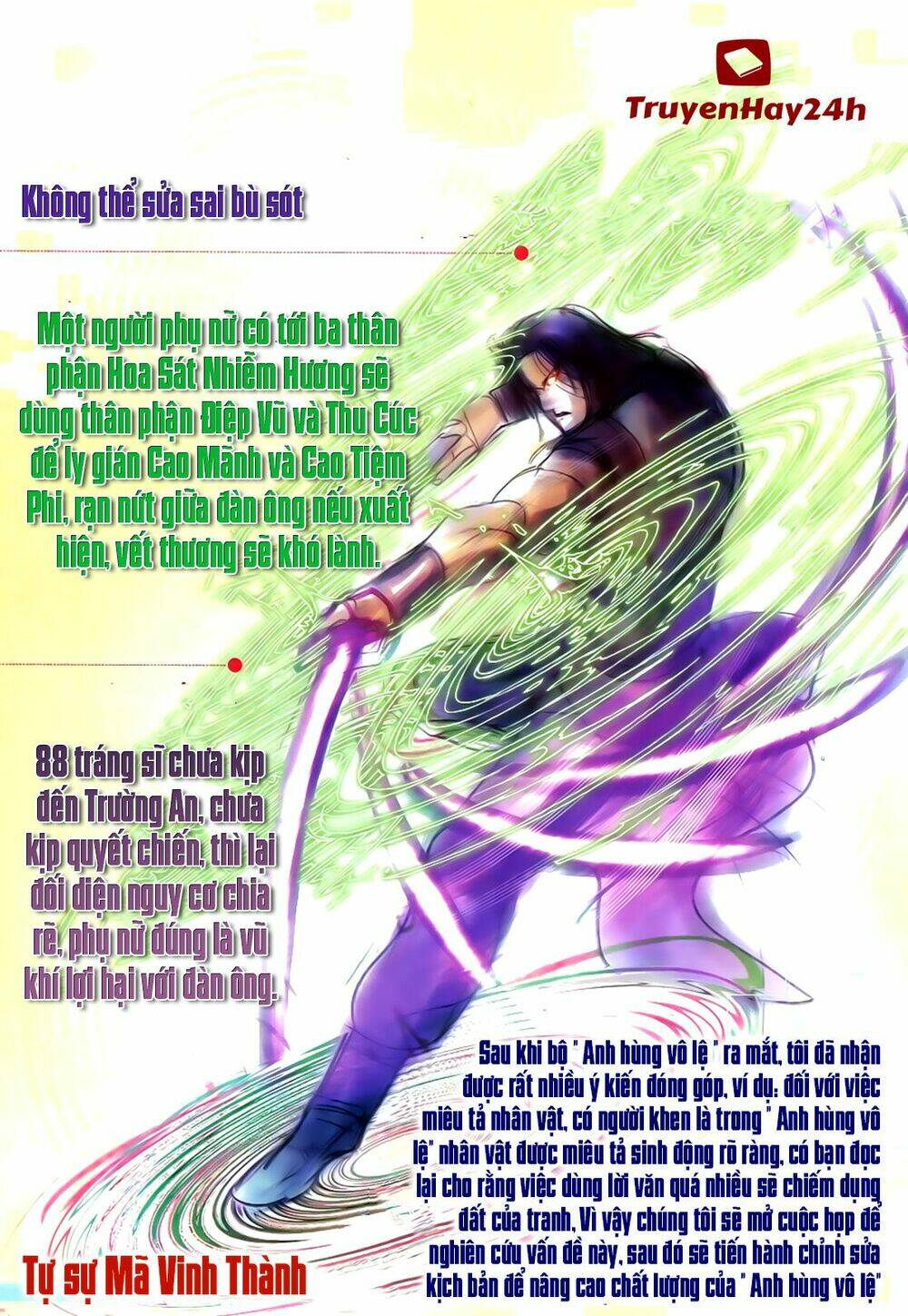 Anh Hùng Vô Lệ Chapter 17 - Trang 2