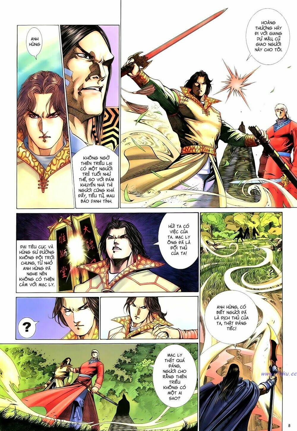 Anh Hùng Vô Lệ Chapter 70 - Trang 2