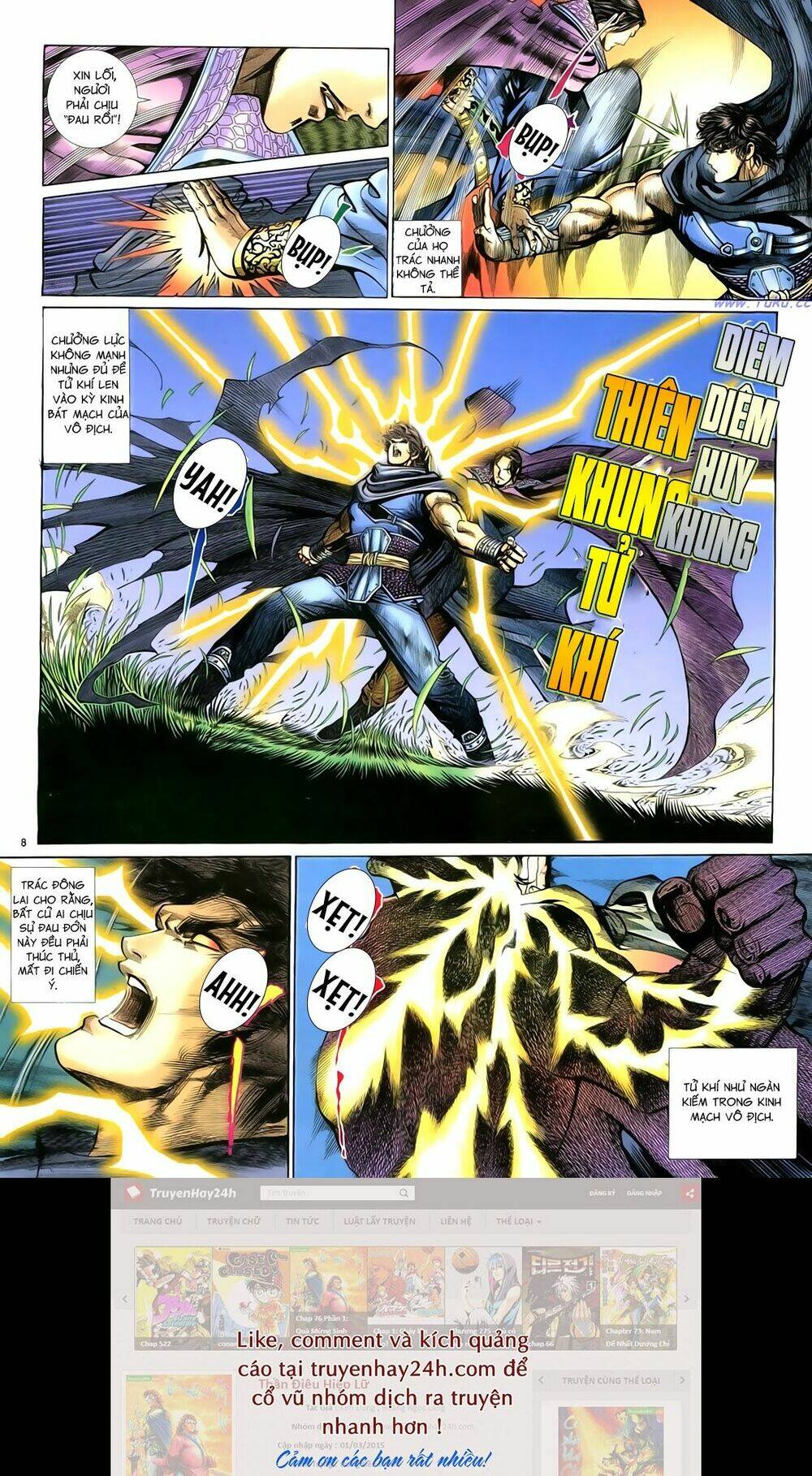 Anh Hùng Vô Lệ Chapter 71 - Trang 2