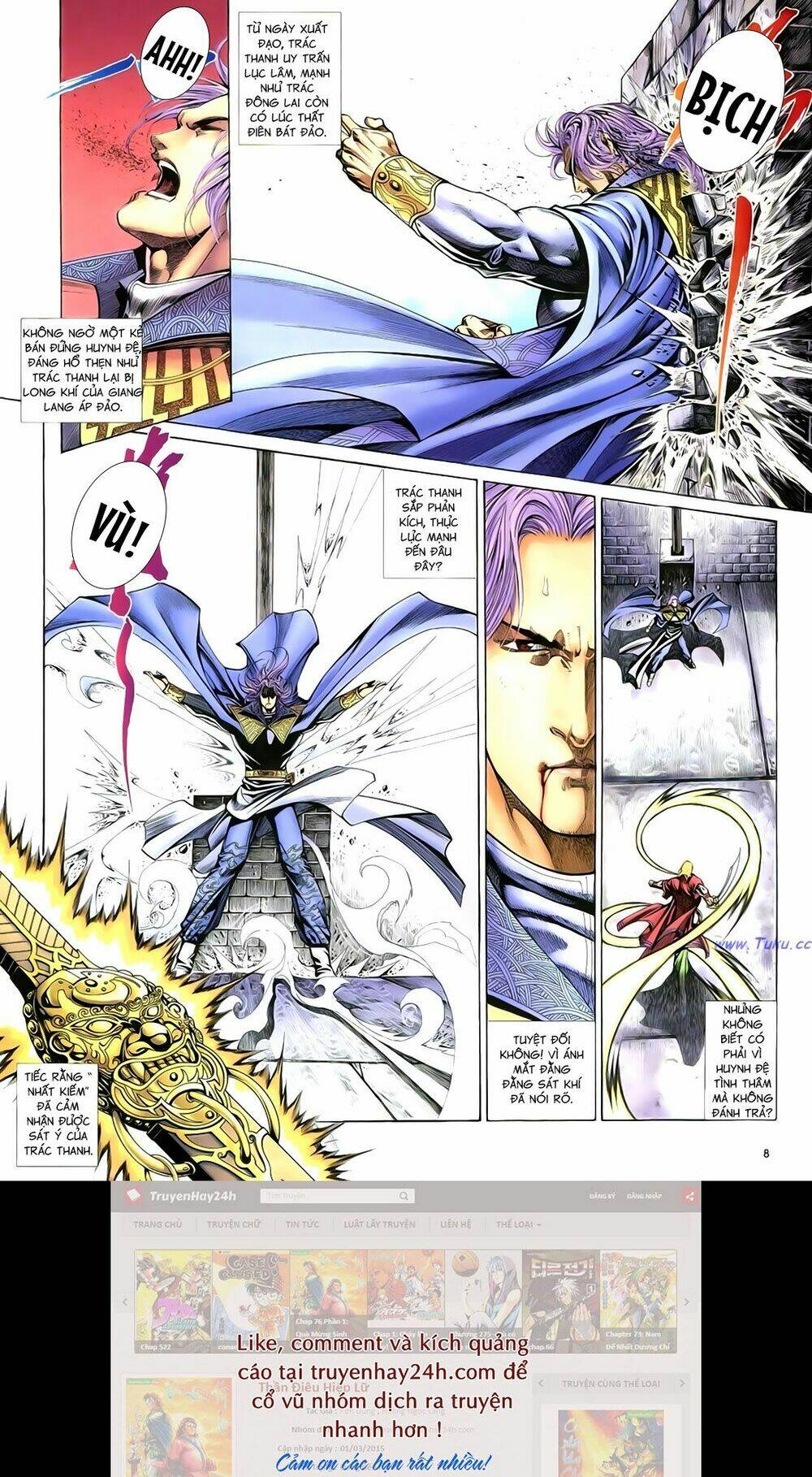 Anh Hùng Vô Lệ Chapter 75 - Trang 2