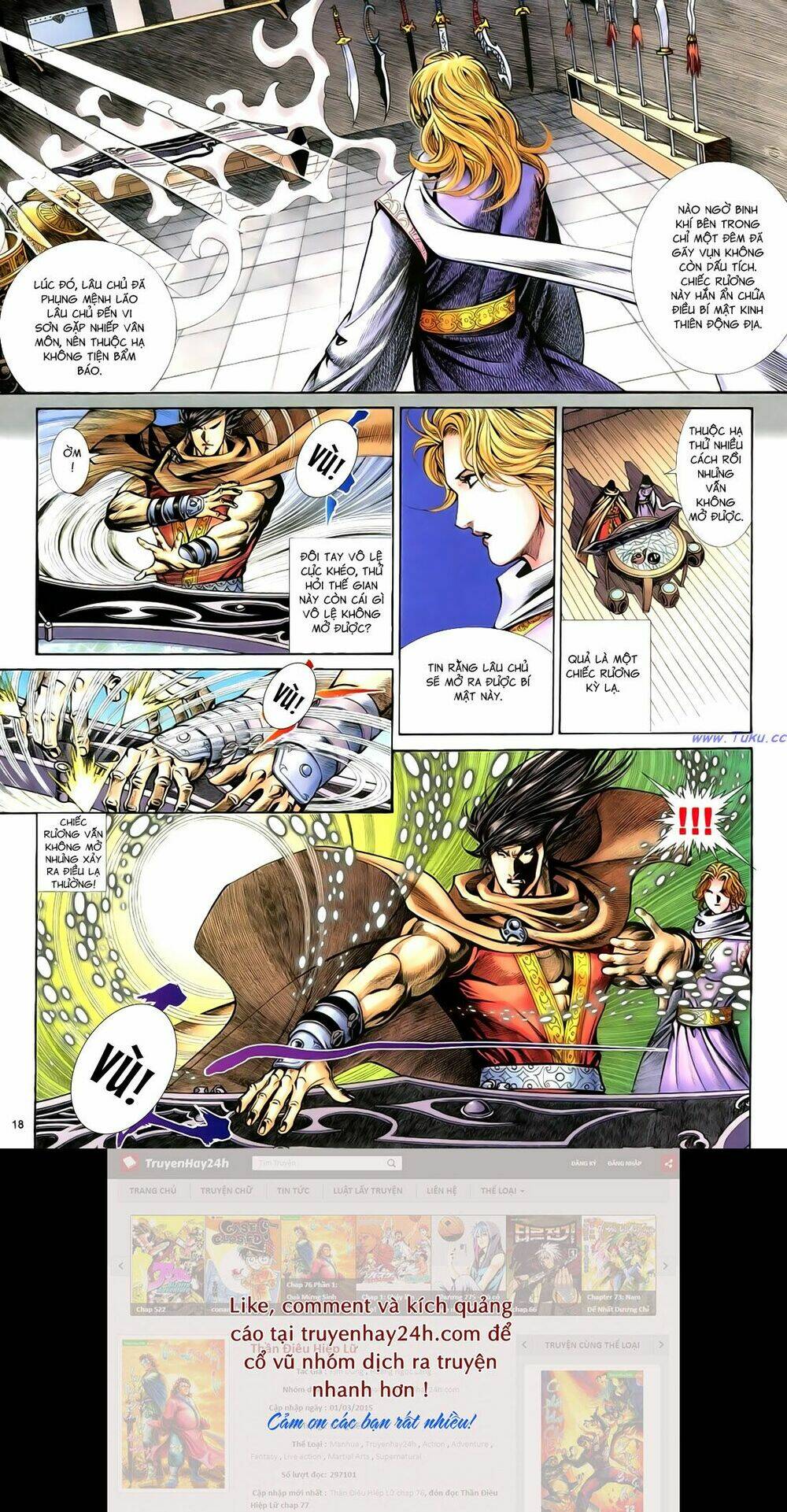 Anh Hùng Vô Lệ Chapter 76 - Trang 2