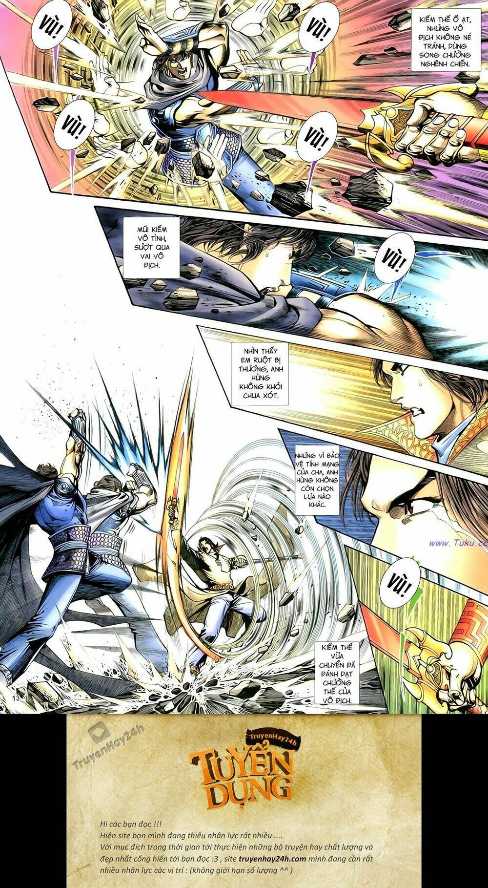 Anh Hùng Vô Lệ Chapter 77 - Trang 2