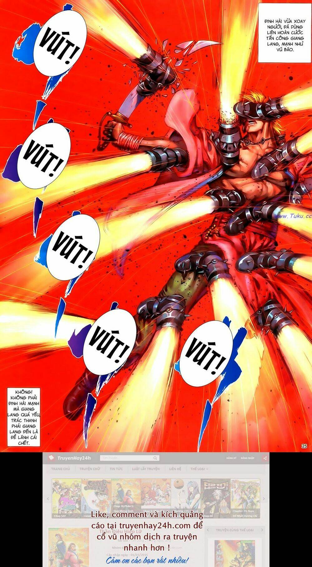 Anh Hùng Vô Lệ Chapter 79 - Trang 2