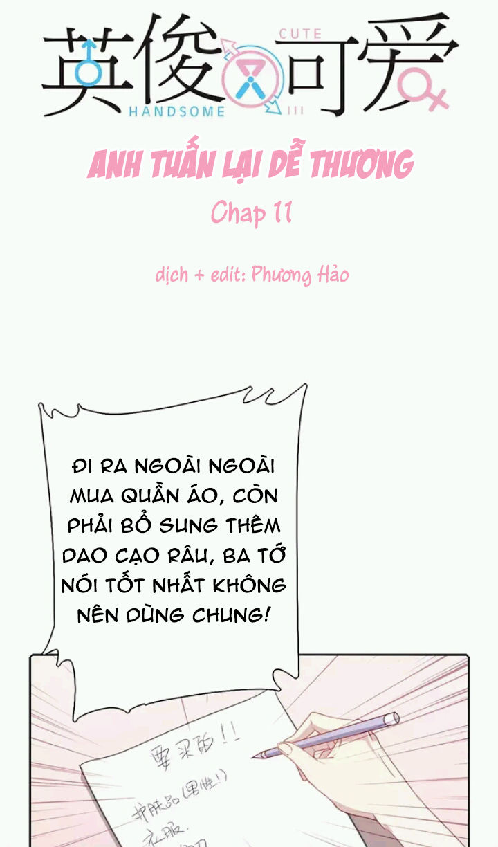 Anh Tuấn Lại Dễ Thương Chapter 11 - Trang 2