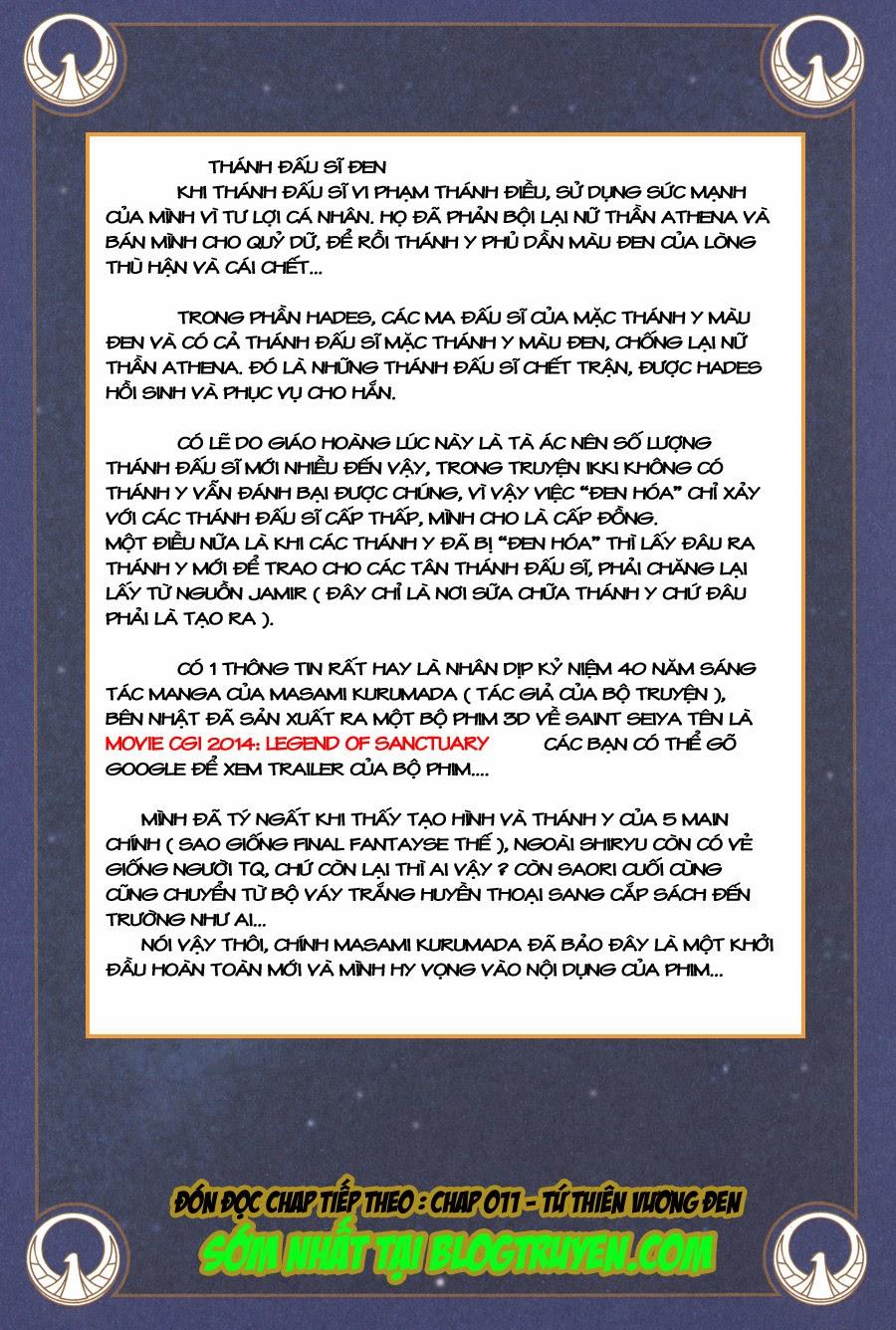 Áo Giáp Vàng Chapter 10 - Trang 2