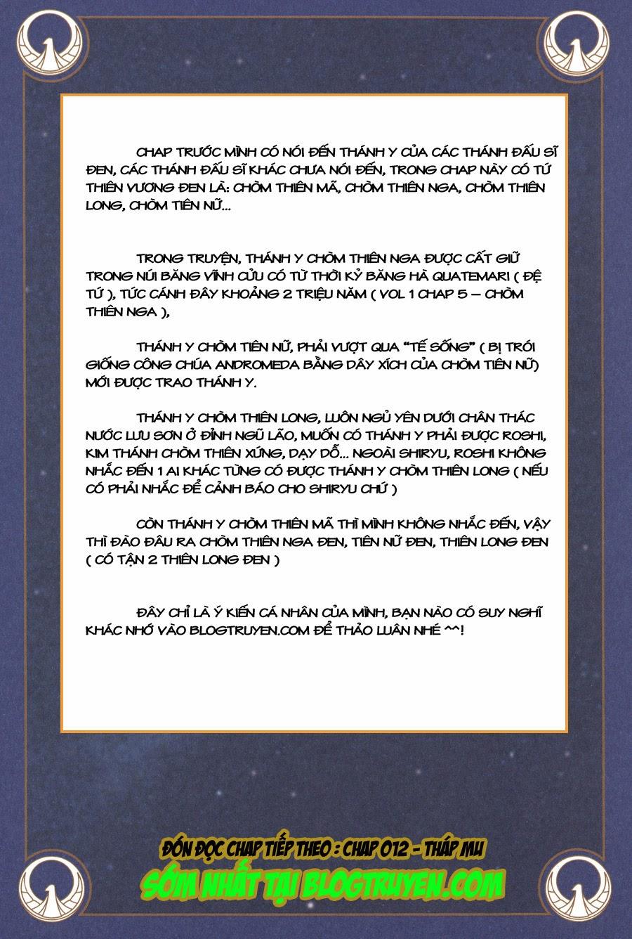 Áo Giáp Vàng Chapter 11 - Trang 2