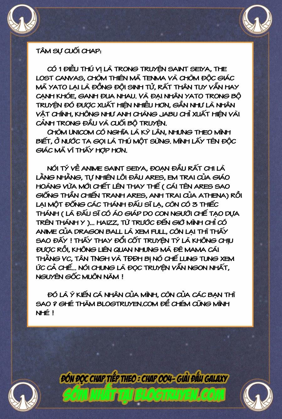 Áo Giáp Vàng Chapter 3 - Trang 2