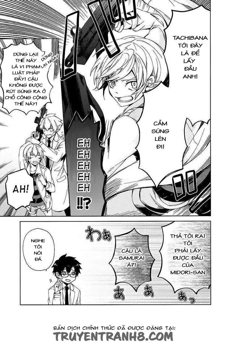 Aoharu X Kikanjuu Chapter 13 - Trang 2
